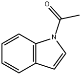 1-乙酰吲哚, 576-15-8, 结构式