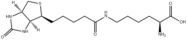 N6-[5-[(3aS,6aβ)-ヘキサヒドロ-2-オキソ-1H-チエノ[3,4-d]イミダゾール-4α-イル]-1-オキソペンチル]-L-リシン