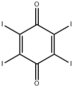 テトラヨード-p-ベンゾキノン 化学構造式