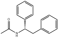 (S)-N-(α-Phenylphenethyl)acetamide Structure