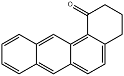 3,4-ジヒドロベンゾ[a]アントラセン-1(2H)-オン 化学構造式