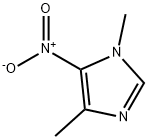 咪唑,1,4 - 二甲基-5 - 硝基, 57658-79-4, 结构式