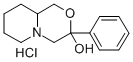 3-HYDROXY-3-PHENYLOCTAHYDROPYRIDO[2,1-C][1,4]OXAZINE HYDROCHLORIDE Structure