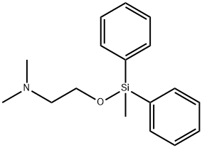 N,N-Dimethyl-2-[(methyldiphenylsilyl)oxy]ethanamine Structure