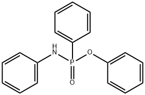 N,P-Diphenylphosphonamidic acid phenyl ester Structure