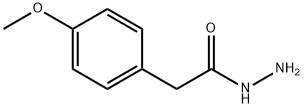 4-甲氧基苯乙酰肼, 57676-49-0, 结构式