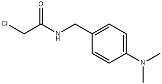 2-CHLORO-N-[4-(DIMETHYLAMINO)BENZYL]ACETAMIDE|2-氯-N-{[4-(二甲氨基)苯基]甲基}乙酰胺