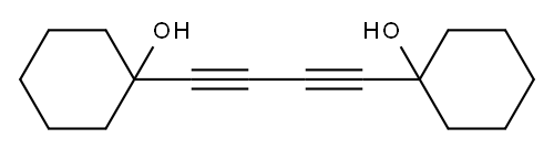 1,4-BIS(1-HYDROXYCYCLOHEXYL)-1,3-BUTADIYNE Struktur