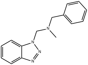 N-Benzyl-N-Methyl-1H-benzotriazole-1-MethanaMine Structure
