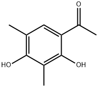 Ethanone, 1-(2,4-dihydroxy-3,5-dimethylphenyl)- Struktur