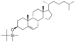 3-O-tert-ButyldiMethylsilyl Cholesterol Structure
