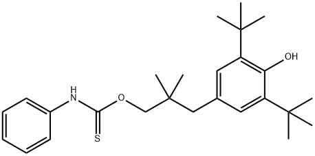 2,3,4-トリクロロジベンゾフラン 化学構造式