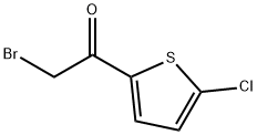 2-溴-1-(5-氯噻吩-2-基)乙酮, 57731-17-6, 结构式
