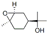 1-[(1R,4S,6S)-1-メチル-7-オキサビシクロ[4.1.0]ヘプタン-4-イル]-1-メチルエタノール 化学構造式