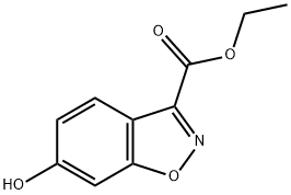 6-羟基苯并[D]异唑-3-羧酸乙酯, 57764-50-8, 结构式
