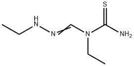 Thiourea,  N-ethyl-N-[(ethylamino)iminomethyl]- Structure