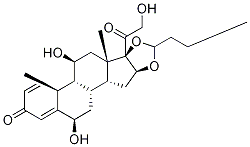 6-Α-羟基布地奈德, 577777-51-6, 结构式