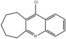 11-CHLORO-7,8,9,10-TETRAHYDRO-6H-CYCLOHEPTA[B]QUINOLINE Struktur