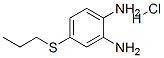 4-(propylthio)benzene-1,2-diamine hydrochloride Structure