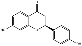 (2S)-2α-(4-ヒドロキシフェニル)-7-ヒドロキシ-3,4-ジヒドロ-2H-1-ベンゾピラン-4-オン