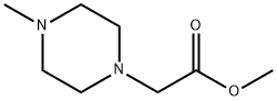 4-METHYL-1-PIPERAZINEACETIC ACID METHYL ESTER Struktur