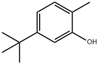5-TERT-BUTYL-2-METHYLPHENOL Struktur