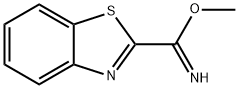 2-Benzothiazolecarboximidicacid,methylester(9CI) Structure