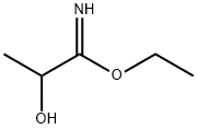 Propanimidic acid, 2-hydroxy-, ethyl ester (9CI) Structure