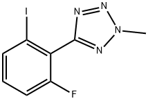 5-(2FLUORO-6-IODOPHENYL)-1H-TETRAZOLE Structure