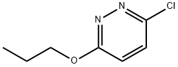 3-CHLORO-6-PROPYLOXYPYRIDAZINE Structure