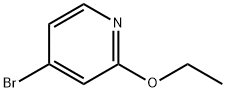 4-ブロモ-2-エトキシピリジン 化学構造式