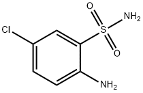 2-氨基-5-氯苯磺酰胺, 5790-69-2, 结构式