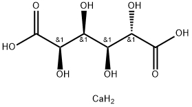 D-グルカル酸カルシウム 化学構造式