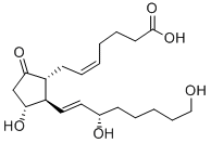 20-ヒドロキシ-PGE2 化学構造式