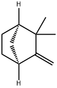 (1R)-2,2-双甲基-3-亚甲基二环[2.2.1]庚烷, 5794-03-6, 结构式