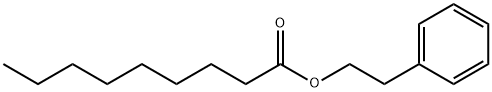phenethyl nonanoate Structure