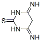 2(1H)-Pyrimidinethione, tetrahydro-4,6-diimino- (8CI) Struktur