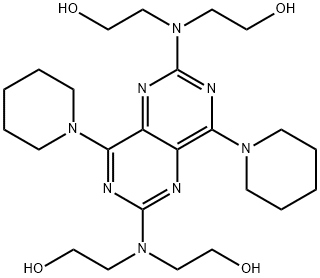 ジピリダモール 化学構造式