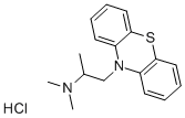 盐酸异丙嗪, 58-33-3, 结构式