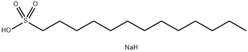 十三烷基磺酸钠, 5802-89-1, 结构式