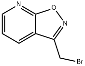 3-(ブロモメチル)イソキサゾロ[5,4-B]ピリジン 化学構造式