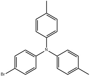 4-Bromo-4',4''-dimethyltriphenylamine Struktur