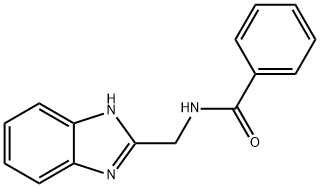 N-(1H-BENZOIMIDAZOL-2-YLMETHYL)-BENZAMIDE Struktur