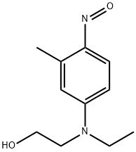 2-[ethyl(3-methyl-4-nitrosophenyl)amino]ethanol Structure