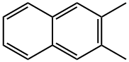 2,3-ジメチルナフタレン 化学構造式