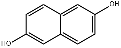 2,6-萘二酚, 581-43-1, 结构式