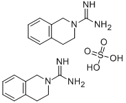 硫酸异喹胍, 581-88-4, 结构式