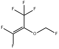 SEVOFLURANE RELATED COMPOUND A (1,1,1,3,3-ペンタフルオロイソプロペニルフルオロメチルエーテル) 化学構造式