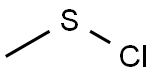 メタンスルフェン酸クロリド 化学構造式
