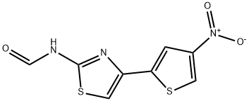 N-[4-(4-Nitro-2-thienyl)-2-thiazolyl]formamide Structure